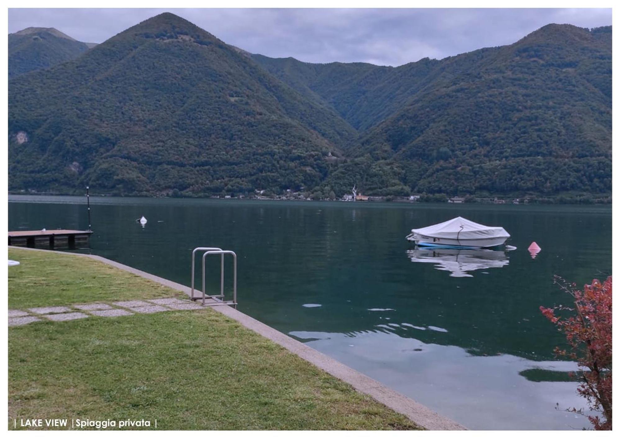 Lfsuite Luganolake Terrazza Spiaggia Privata Parking Wi-Fi Netflix Porlezza Esterno foto